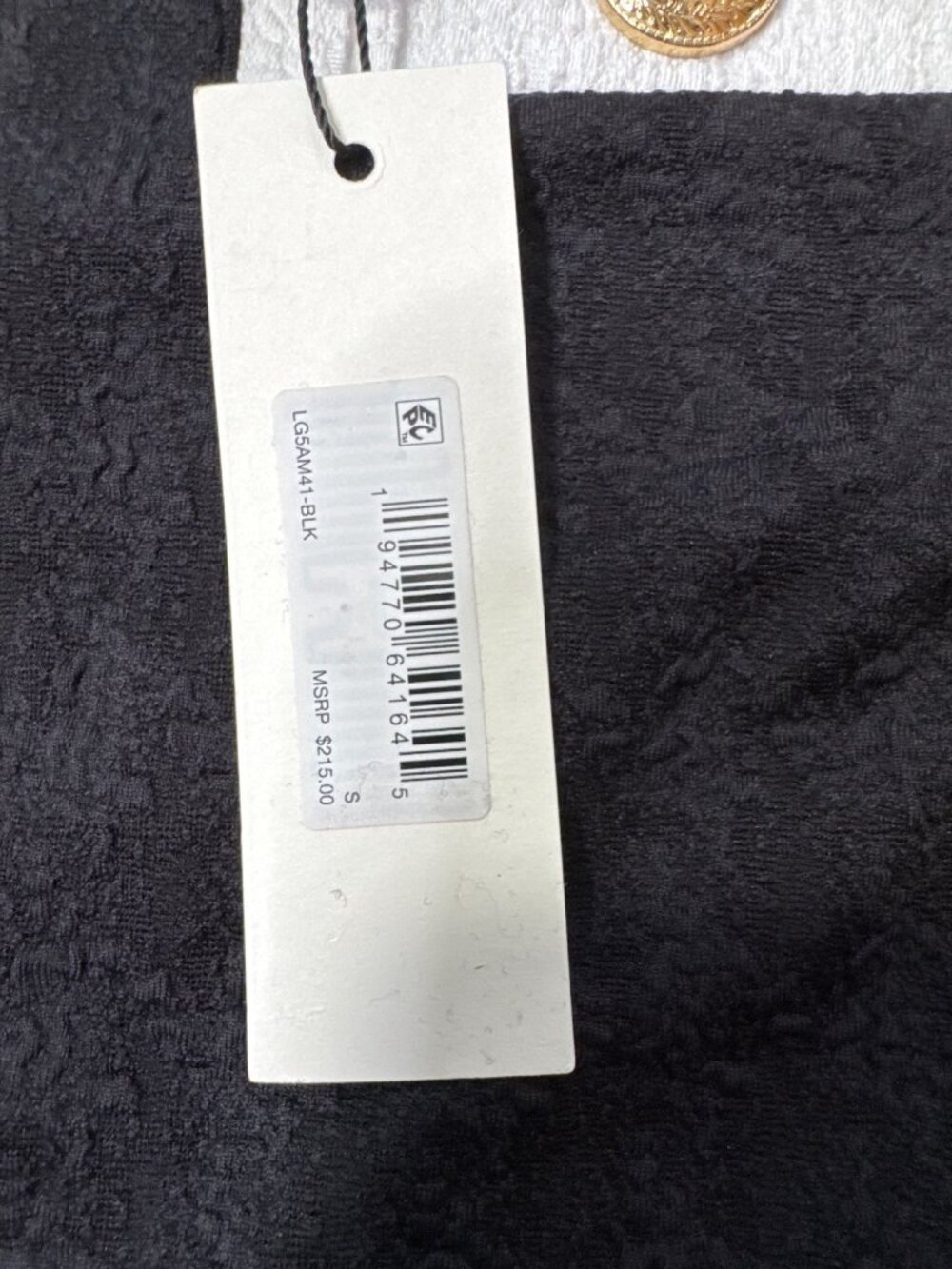 NWT L'Agence Coco Mini Skirt Cover Up Black/White Size Small - Picture 7 of 9